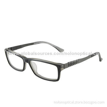 Black/Clear Acetate Reading Glasses